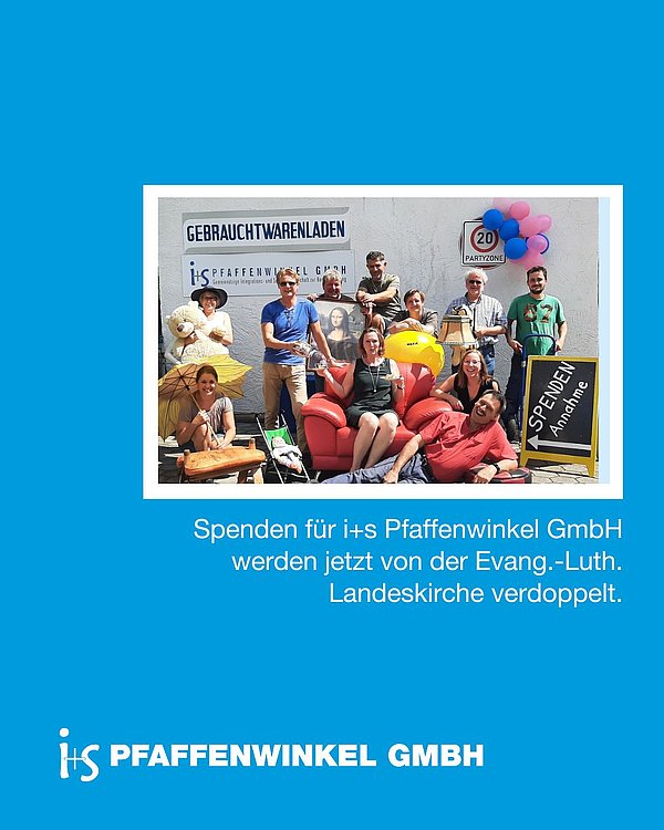 Spenden für i+s