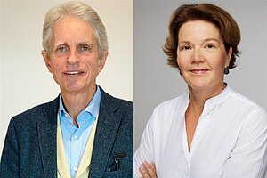 Peter Gleue und Dr. Isabel Gocke Fotos: Diakonie München und Oberbayern; privat