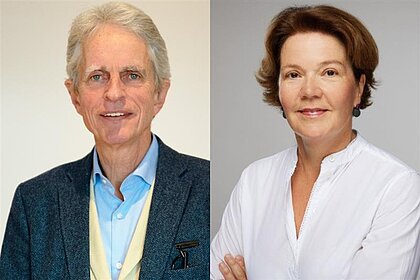 Peter Gleue und Dr. Isabel Gocke Fotos: Diakonie München und Oberbayern; privat