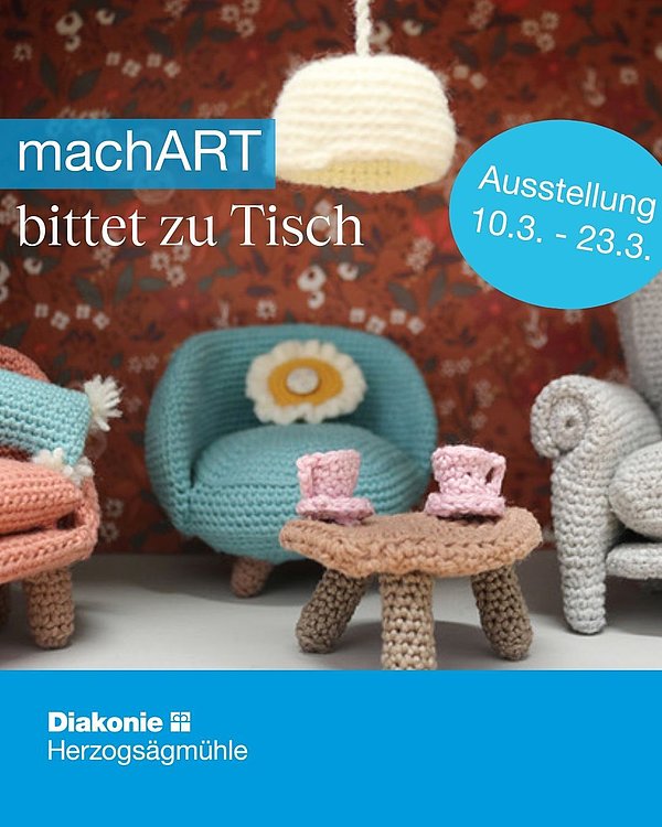 machArt bittet zu Tisch