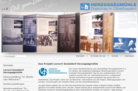 Startseite Website Lernort Sozialdorf