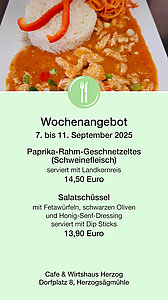 Cafe Herzog Wochenangebot 7.-11.9.2025 als PDF zum Herunterladen