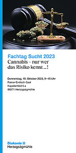 Faltblatt Fachtag Sucht 2023