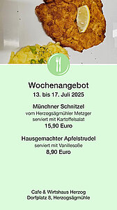 Cafe Herzog Wochenangebot 13.-17.7.25 als PDF zum Herunterladen