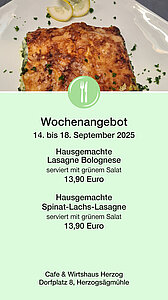 Cafe Herzog Wochenangebot 14. – 18.9.2025 als PDF zum Herunterladen
