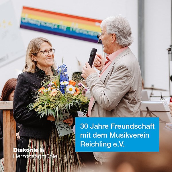 mehr lesen zur 30-jährigen Freundschaft zum Musikverein Reichling e. V.