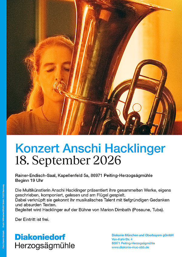 PDF Plakat Konzert Anschi Hacklinger zum Herunterladen