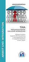 Faltblatt TINA – Trägergestützte Inklusive Ausbildung